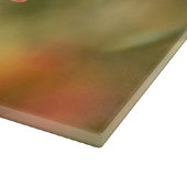 Oranje bloesems snijplank (Hoek)