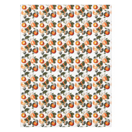 Oranje bloesems tafelkleed