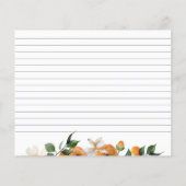 Oranje bloesems Vrijgezellenfeest Recipe (Achterkant)