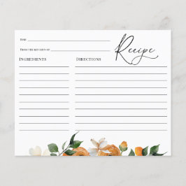 Oranje bloesems Vrijgezellenfeest Recipe