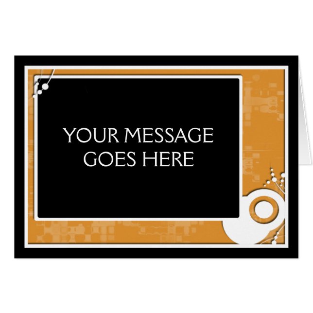 oranje blok schema (Voorkant Horizontaal)