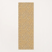 Oranje Bloom Yogamat (Voorkant)