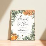 Oranje Blossom Honeybee Vrijgezellenfeest Welkomst Poster<br><div class="desc">Deze zoete natuur was ontworpen om te coördineren met ons Oranje Blossom Honey Bee collectie, en inspireerde het welkomstteken voor vrijgezellenfeesten of verlovingsfeesten met groene waterverf botanische foliage, witte oranje bloesem, honingraat, een pot honing, en het zoemen van honingbijen. Personaliseer met de naam van de gast van eer en het...</div>