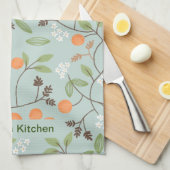 Oranje Blossom Kitchen Towel Theedoek (Quarter Fold)