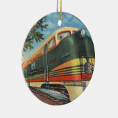 Oranje Blossom Speciale Locomotief Keramisch Ornament (Rechts)