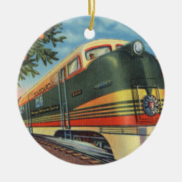 Oranje Blossom Speciale Locomotief Keramisch Ornament