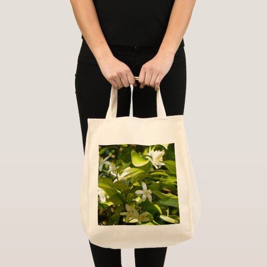 ORANJE BLOSSOMS VAN FLORIDA-Canvas tas (Voorkant (product))