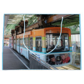 Oranje Blue Wuppertal Floating Train Groot Cadeauzakje (Voorkant)