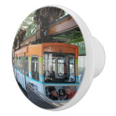 Oranje Blue Wuppertal Floating Train Keramische Knop (Rechts)