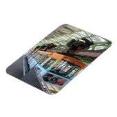 Oranje Blue Wuppertal Floating Train Magneet (Linkerzijde)