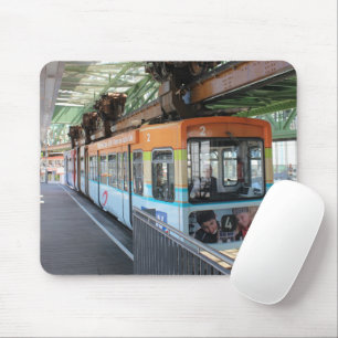 Oranje Blue Wuppertal Floating Train Muismat