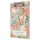 Oranje Blush Blauwgroen Blue Green Lace Ambrosia F Klembord (Links)