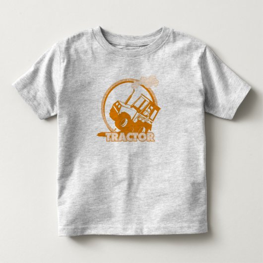 Oranje Boerderij van trekkers Kinder Shirts (Voorkant)