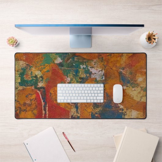 Oranje Bogen, Een Gel Print Abstract Bureaumat (Kantoor 1)