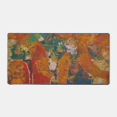 Oranje Bogen, Een Gel Print Abstract Bureaumat (Voorkant)