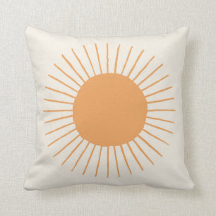 oranje boho sun dorm decor kussen