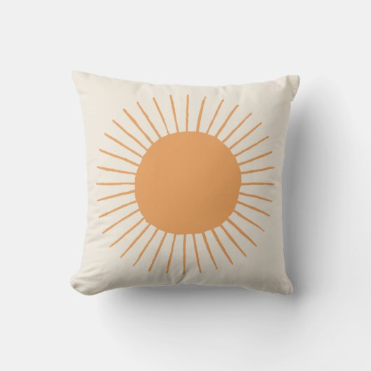 oranje boho zon slaapzaal decoratie kussen (Voorkant)