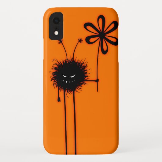 Oranje bokflesje met halloween Case-Mate iPhone case (Achterkant)