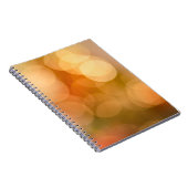 Oranje booglichten notitieboek (Rechterzijde)