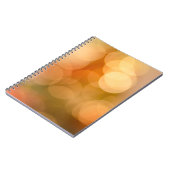 Oranje booglichten notitieboek (Linkerzijde)