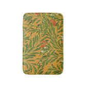 Oranje boom  behangpatroon Art Nouveau Badmat (Voorkant Verticaal)