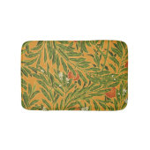 Oranje boom  behangpatroon Art Nouveau Badmat (Voorkant)