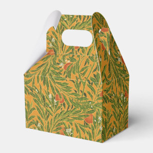 Oranje boom behangpatroon Art Nouveau Bedankdoosjes