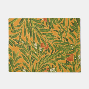 Oranje boom behangpatroon Art Nouveau Deurmat