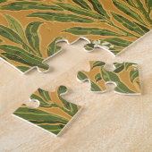 Oranje boom behangpatroon Art Nouveau Legpuzzel (Zijkant)