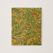 Oranje boom behangpatroon Art Nouveau Legpuzzel (Verticaal)