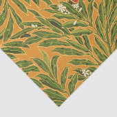 Oranje boom  behangpatroon Art Nouveau Tissuepapier (Detail)