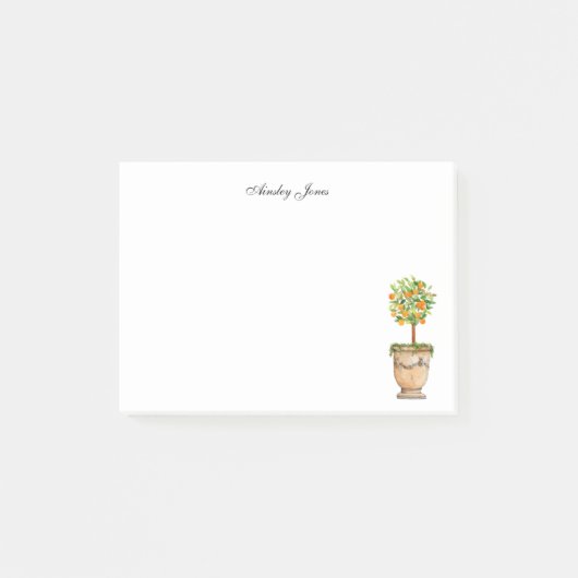 Oranje boom citrus topia post-it® notes (Voorkant)