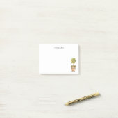 Oranje boom citrus topia post-it® notes (Op bureau)