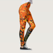 Oranje boom met Gepersonaliseerde Naam Leggings (Rechts)