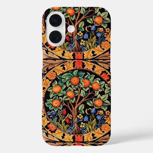 ORANJE BOOM MET GROENE LEZEN, STROMEN Case-Mate iPhone CASE (Achterkant)