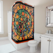 ORANJE BOOM MET GROENE LEZEN, STROMEN DOUCHEGORDIJN (In situ)