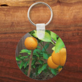 Oranje boom sleutelhanger (Voorkant)