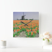 Oranje boomgaard vierkante klok (Huis)