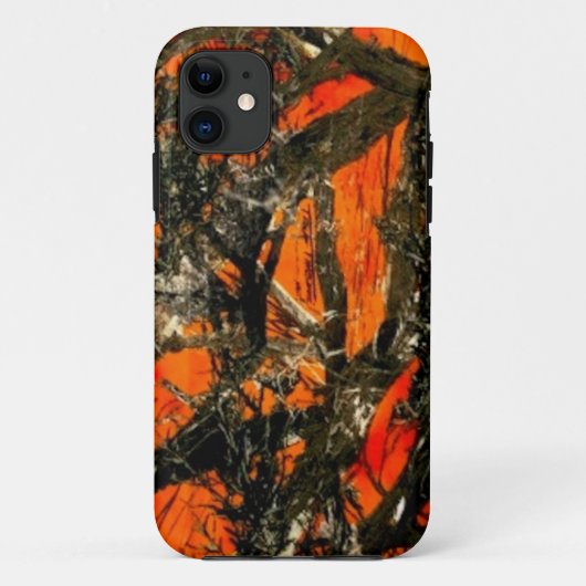"Oranje boomtak Camouflage" Case-Mate iPhone Case (Achterkant)