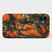"Oranje boomtak Camouflage" Case-Mate iPhone Case (Achterkant (horizontaal))