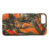 "Oranje boomtak Camouflage" Case-Mate iPhone Case (Achterkant (Horizontaal))