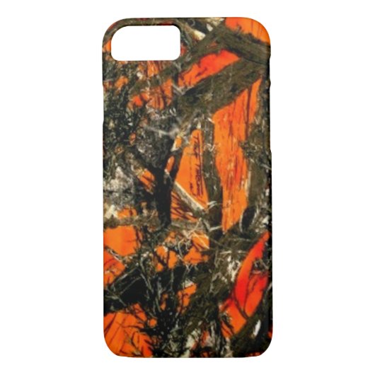 "Oranje boomtak Camouflage" Case-Mate iPhone Case (Achterkant)