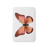 Oranje boterroze en zwart badmat (Voorkant Verticaal)