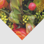 Oranje Bouquet Tissuepapier (Detail)