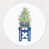 Oranje bovengronds boomgaard tuinbouwbedrijf labels (Design 2)