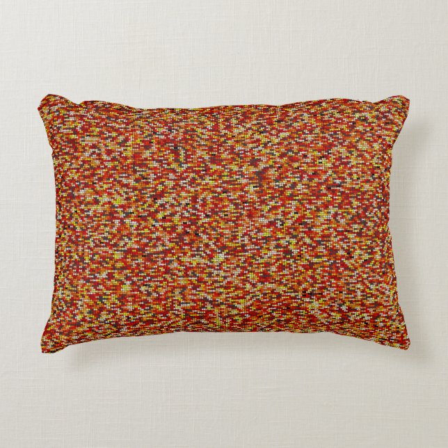 Oranje Bowties Accent Pillow Accent Kussen (Voorkant)