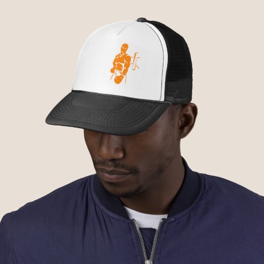Oranje boxing trucker pet (In situ)