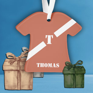 Oranje Boys Jersey op kerst Ornament