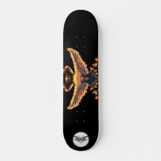 Oranje brandend fotenix Ghosted Panda Patrol Persoonlijk Skateboard