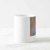 Oranje Breasted Robin, JohnTirrell.com Koffiemok (Center)